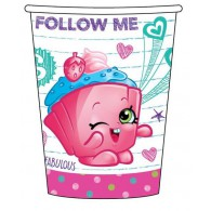 Shopkins Paper Cups 266ml 8pk
